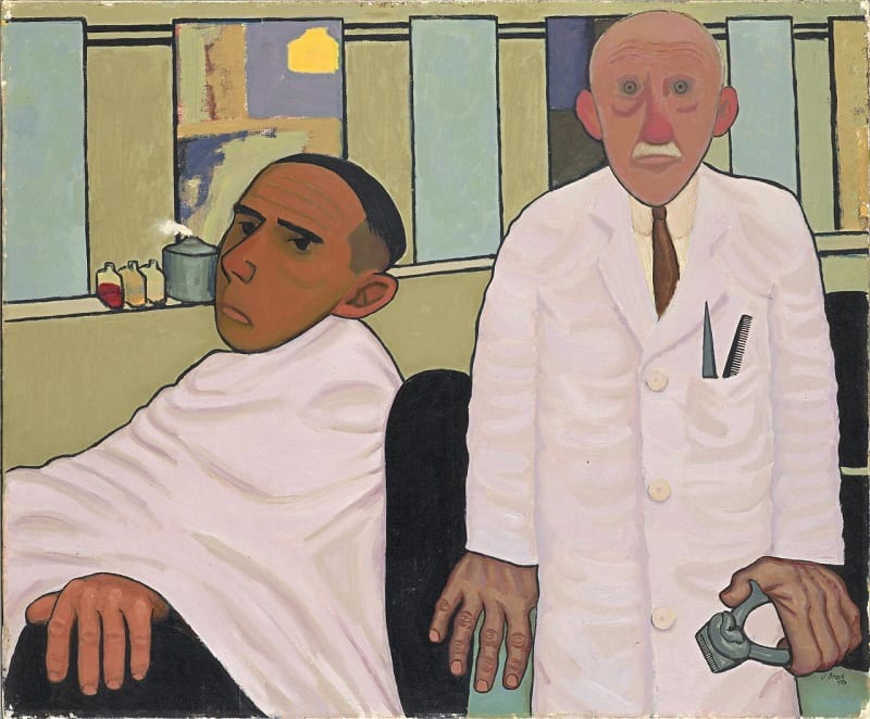 The barber’s shop, John Brack, 1952 