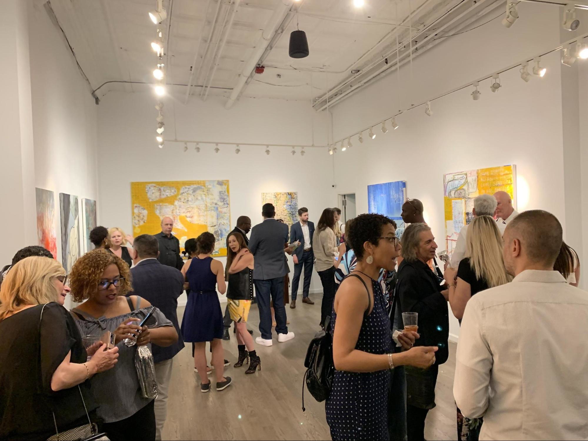 VIP Artist Reception at Tribeca’s Contemporary Art Fair