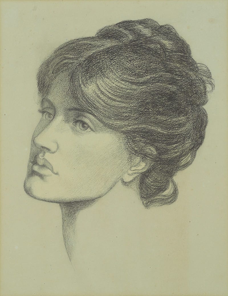 Maria Stillman, née Spartali (circa 1870s), by Dante Gabriel Rossetti