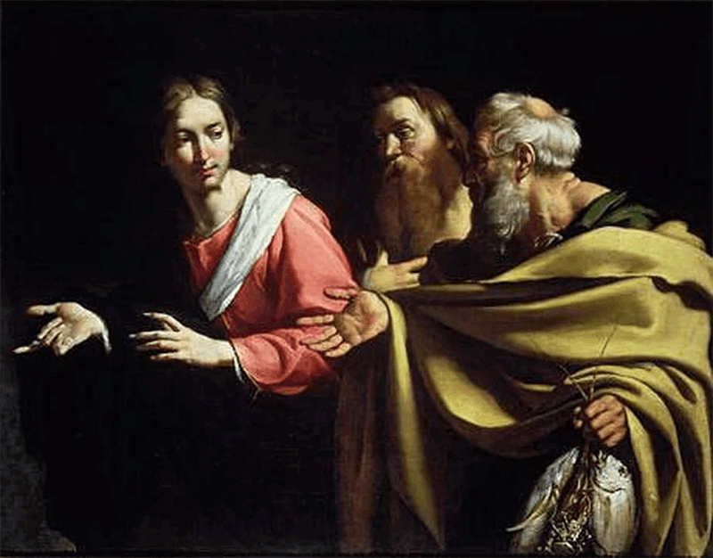 The Calling of the Saints Peter and Andrew, Caravaggio 1571-1610 