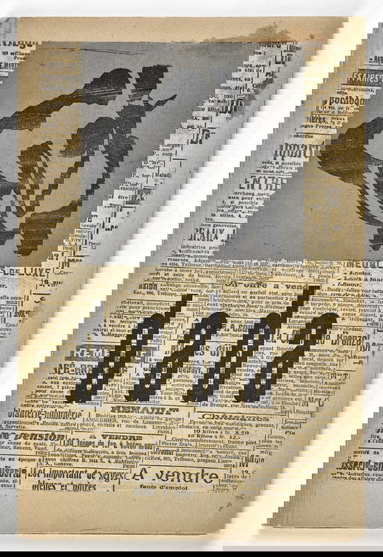 Cover of Dada 4, 1919 