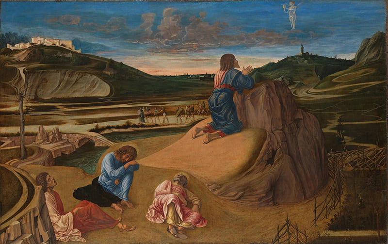 Agony in the Garden by Giovanni Bellini, 1465