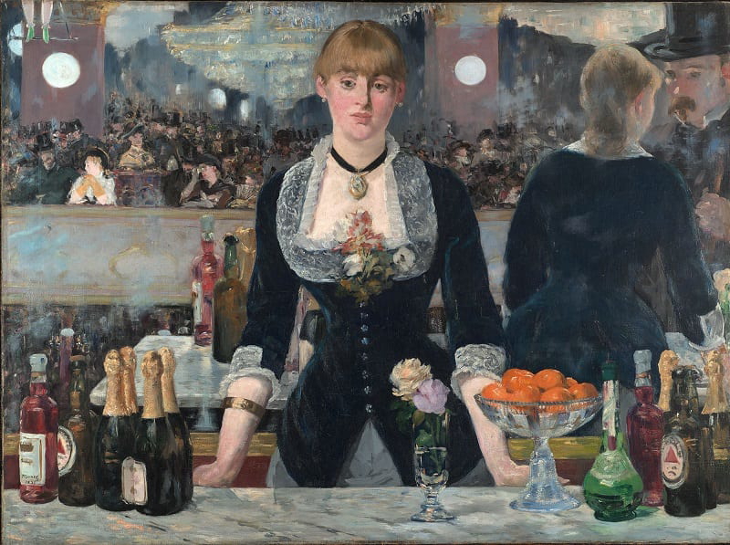 A Bar at the Folies-Bergere, Edouard Manet, 1882 