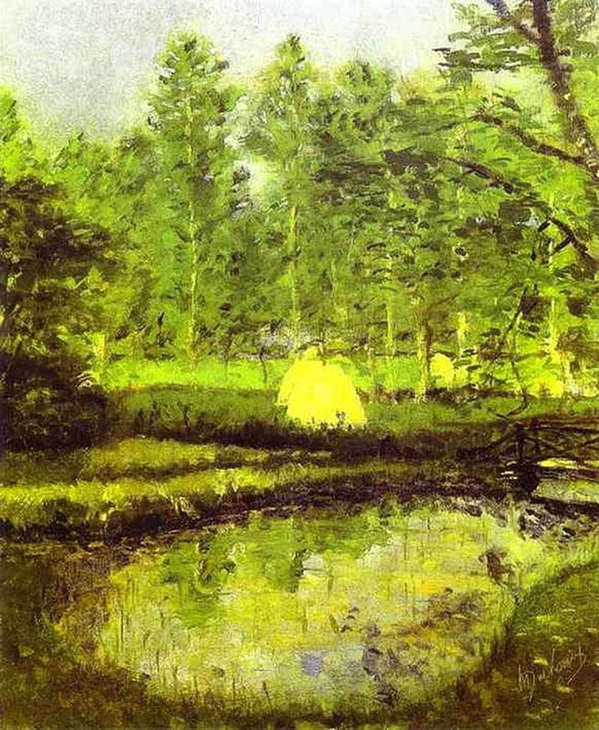 Landscape at Blainville, Marcel Duchamp, 1902