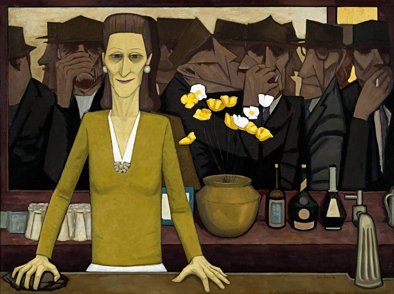 The Bar, John Brack, 1954