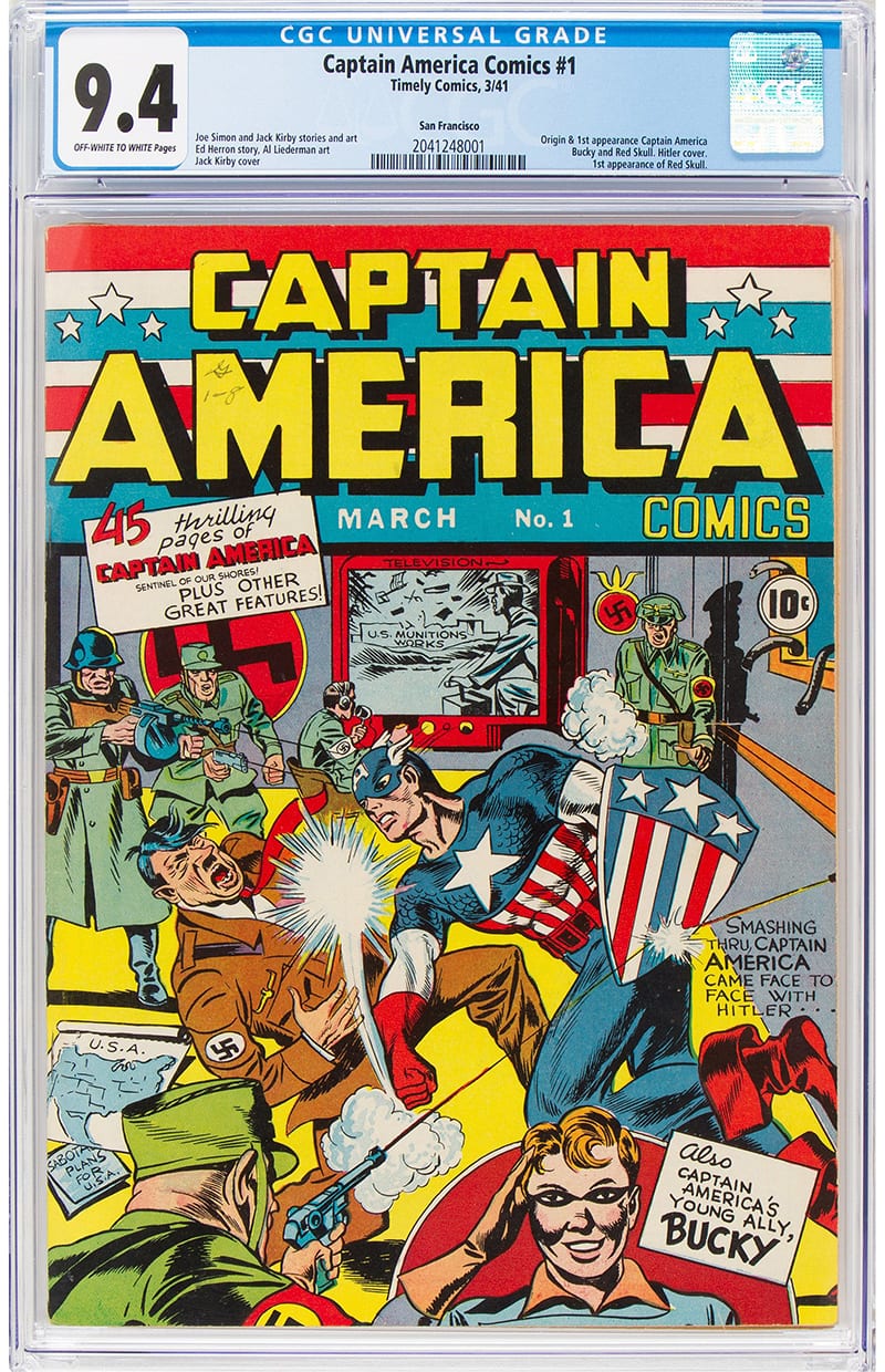 Captain America Comics #1, CGC 9.4