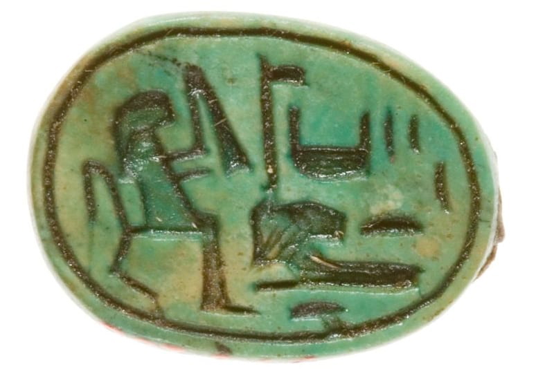  Scarab Inscribed for the God's Wife Hatshepsut