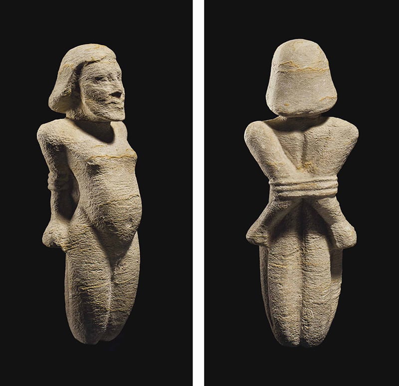 Bound prisoner figurine
