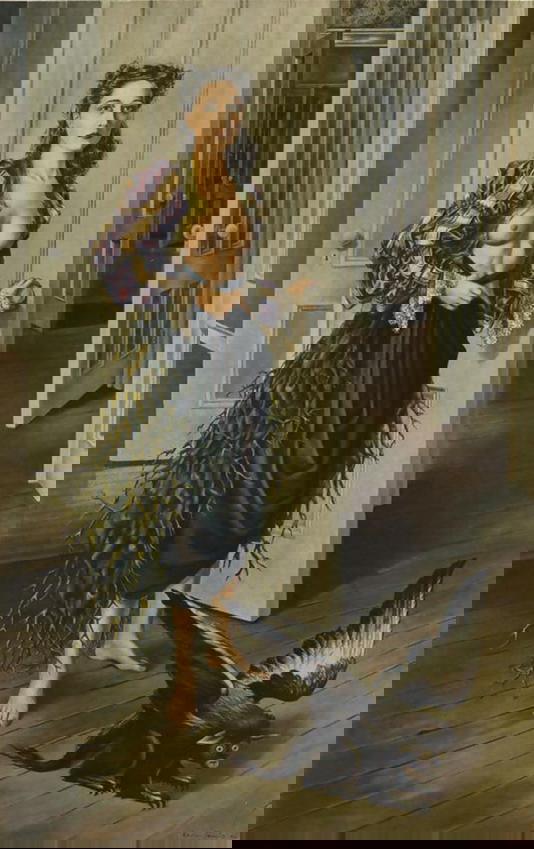 Birthday, 1942, oil on canvas