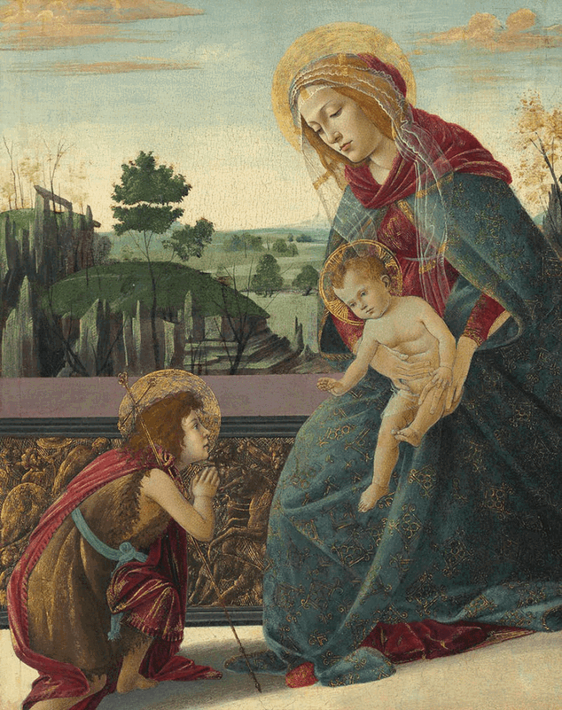 ‘The Rockerfeller Madonna’ sold at Christie’s for $10.4 million, via Christie’s