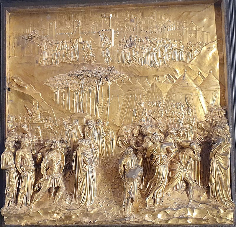 Lorenzo Ghiberti, Joshua from The Gates of Paradise Original-Museo dell'Opera del Duomo