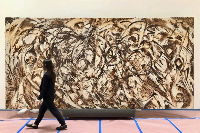 The Eye is the First Circle, 1960, oil on canvas, was bought for a record $11.6 million at Sotheby’s in May 2019, revealing the surge of interest in her practice in recent times.