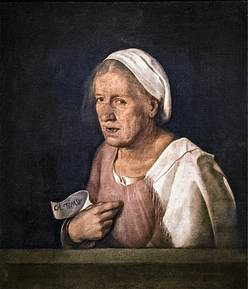 The Old Woman, Giorgione, 1510, via Wikipedia