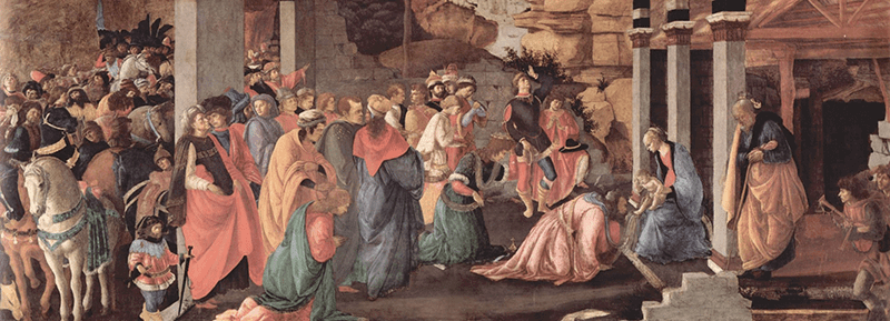 The Adoration of the Magi, via Wikiart.