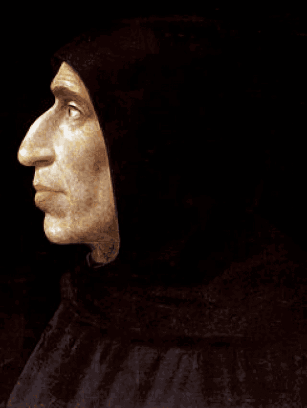 A striking contemporary portrait of Savonarola