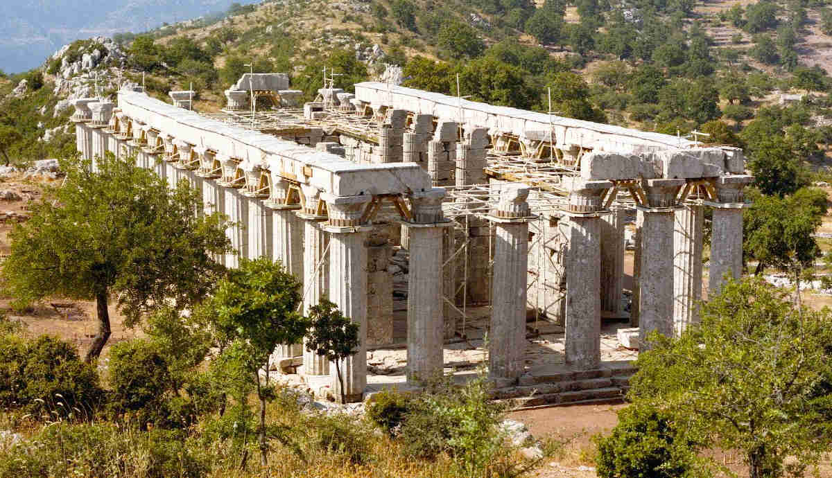 temple apollo epicurius bassae