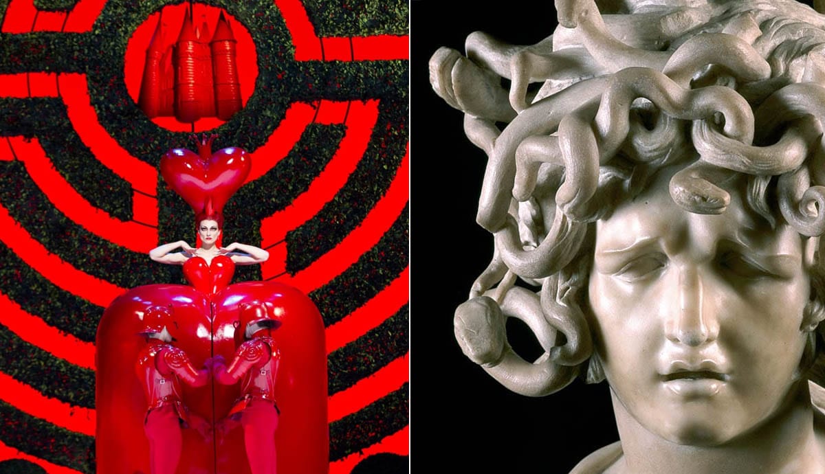 Alice in Wonderland, Royal Ballet and Medusa by Bernini