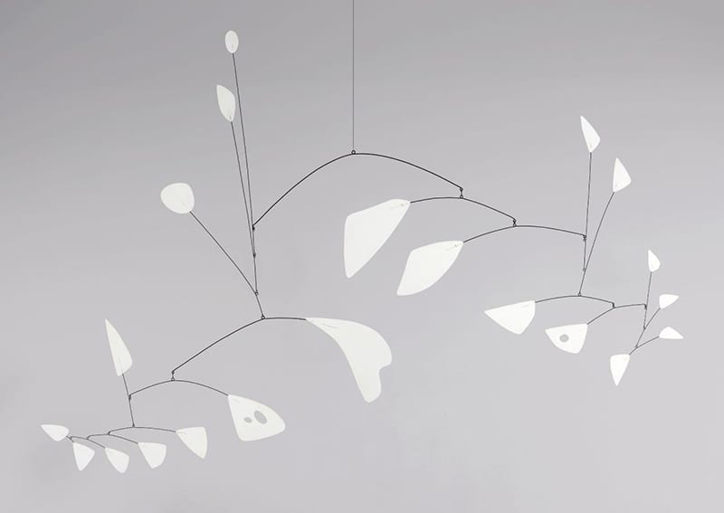 Alexander Calder, 21 Feuilles Blanches, 1953, sold for $17,975,000 at Christie’s New York in 2018