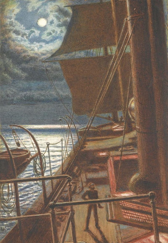 Homeward Bound (The Pathless Waters), 1869, sold in 2010 for £70,850.