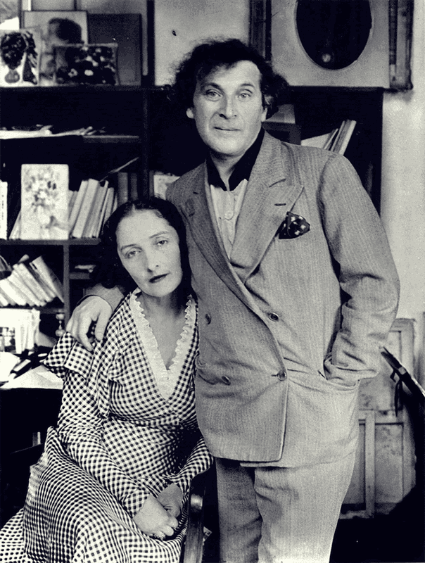 Marc Chagall with Bella