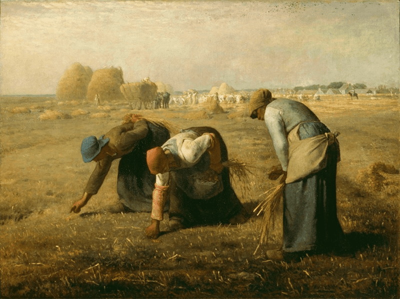 The Gleaners, Jean-Francois Millet, 1857