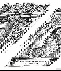 An engraving of di Giorgio from Vasari’s Lives, published in 1568, via Archinform