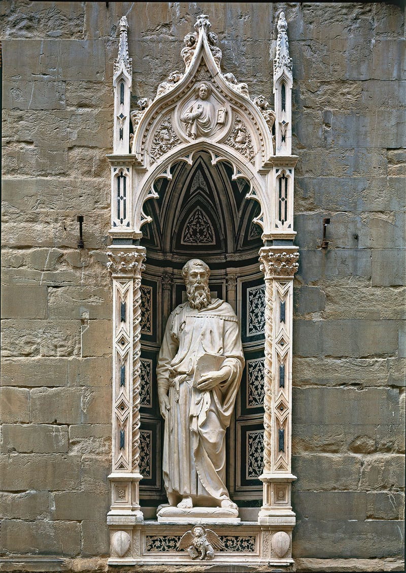 St. Mark by Donatello, Church of Orsanmichele, Florence