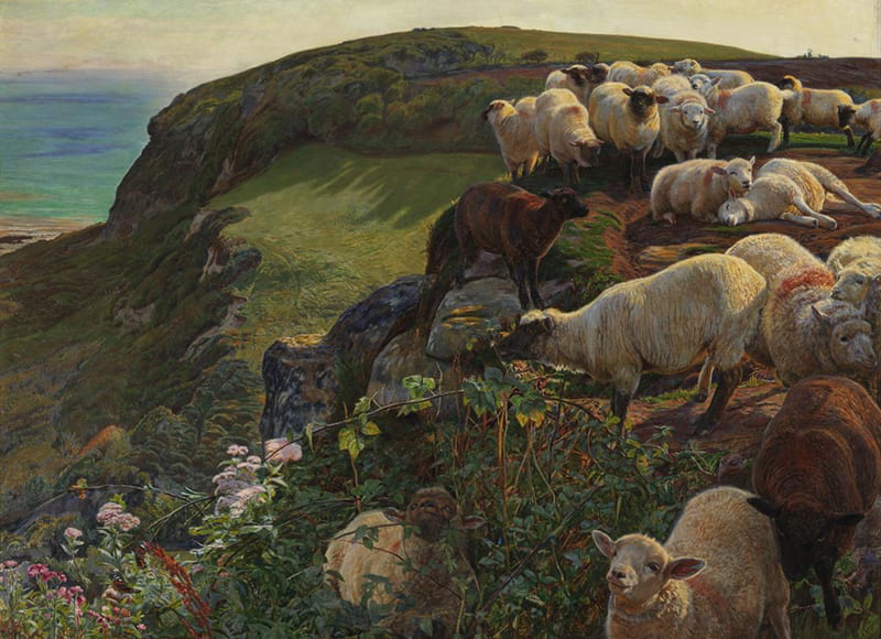 Our English Coasts, 1852 (‘Strayed Sheep’), 1852
