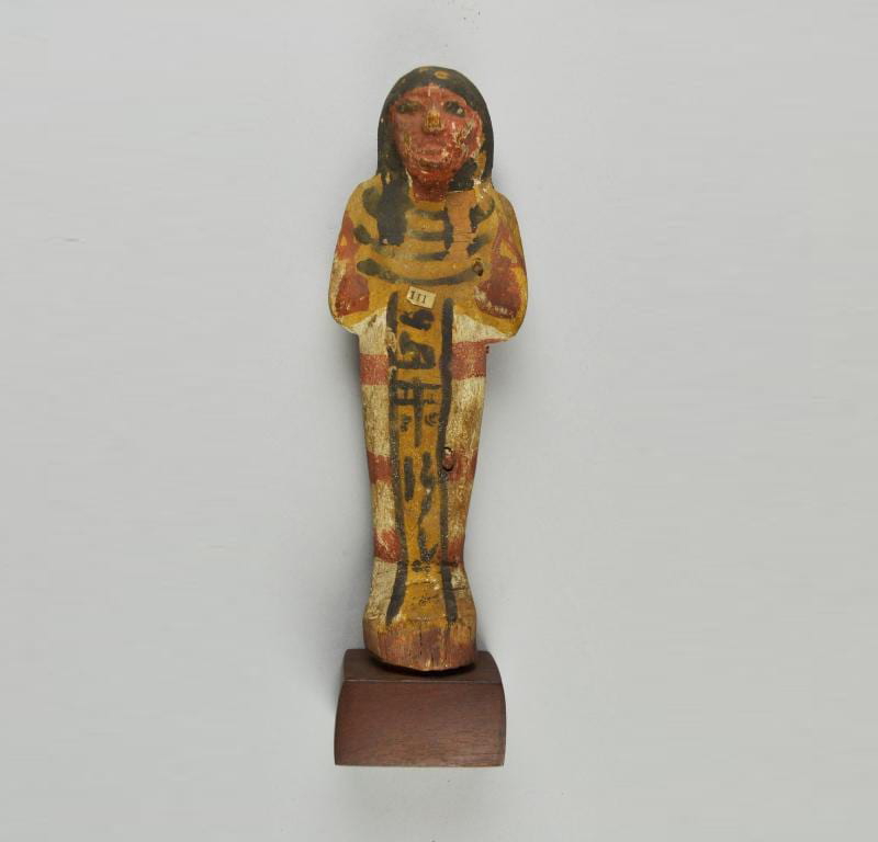 A shabti from Amherst’s collection