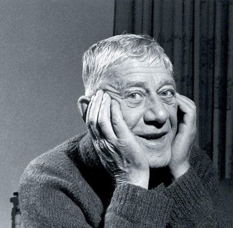 Photograph of Oskar Kokoschka, 1951