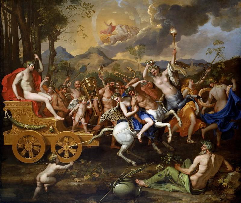 “The Triumph of Bacchus”, commissioned by Cardinal Richelieu
