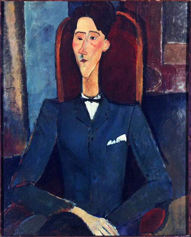 Jean Cocteau by Amedeo Modigliani