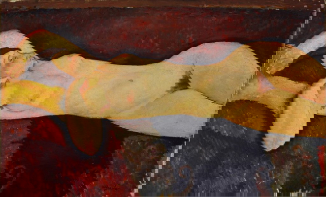 Reclining Nude by Amedeo Modigliani