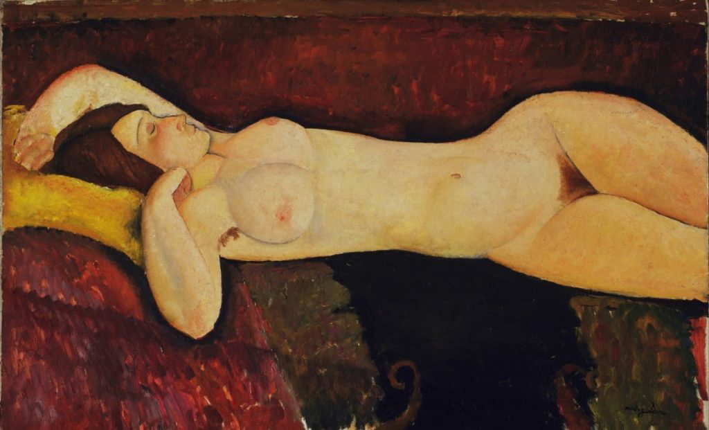 Reclining Nude by Amedeo Modigliani