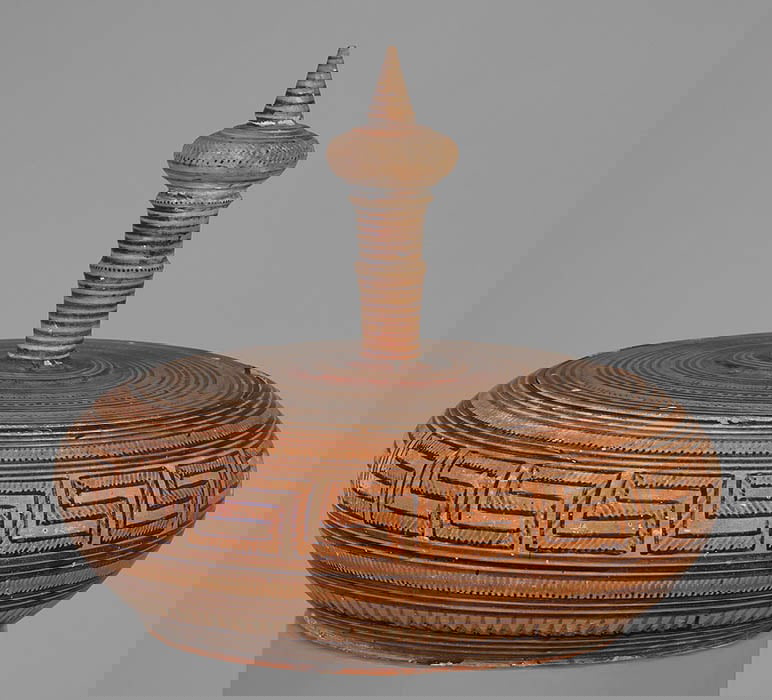 Terracotta Pyxis