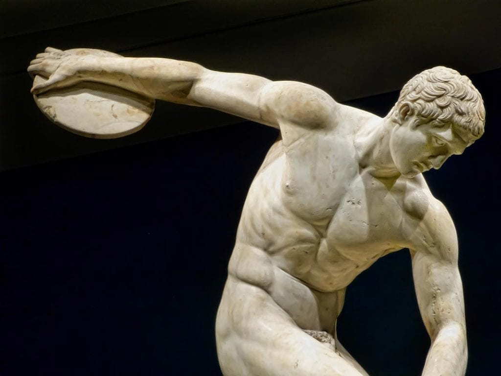 Myron's Discobolus