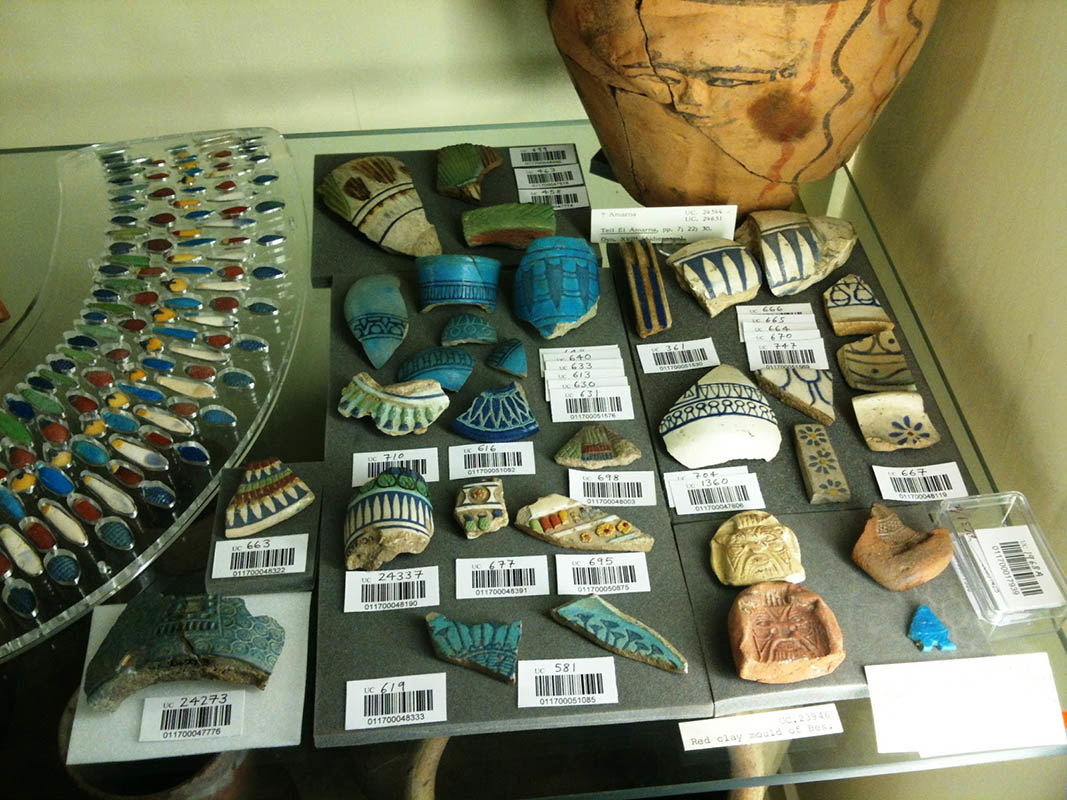 Some artifacts from Petrie’s excavations