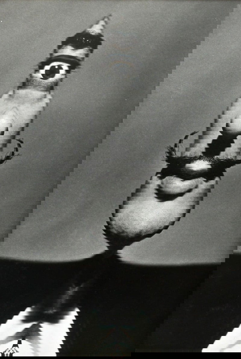 Dali Cyclops as part of the “Dali’s Mustache” series, 1954.