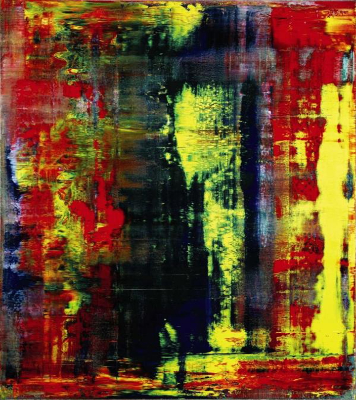 Abstraktes Bild (809-4), 1986, sold for £21.3 million at Sotheby’s London in 2015.