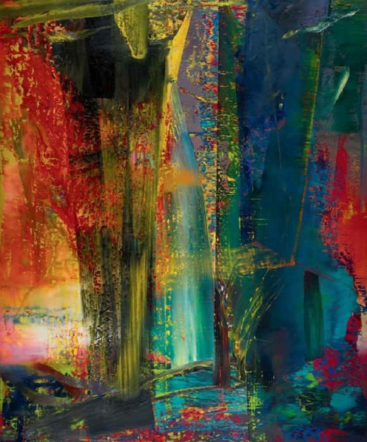Abstraktes Bild (599), 1986, reached a whopping £30.4 million at Sotheby’s London in 2015, making it the second most expensive artwork ever sold by a living artist at auction.