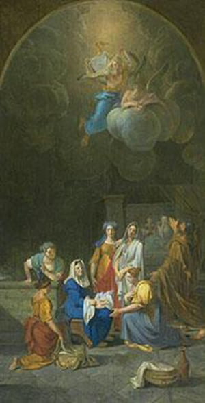 Nativite de la Vierge, Roques, 1810, via Wikimedia 