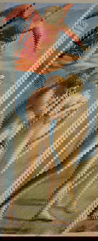 The Expulsion of Adam and Eve, c1427, via Wikiart