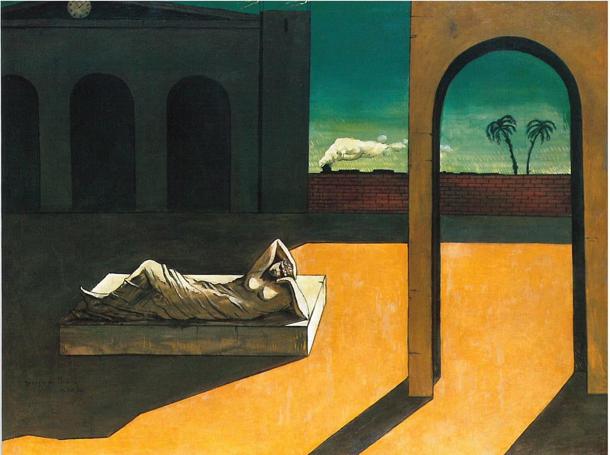 The Soothsayer’s Recompense, Giorgio de Chirico, 1913, Philadelphia Museum of Art