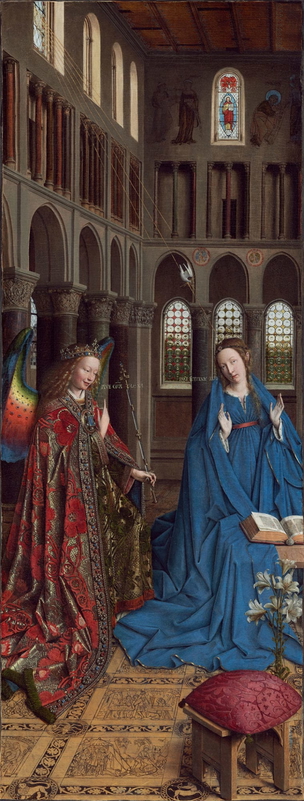 The Annunciation, Jan Van Eyck, c. 1434-1436