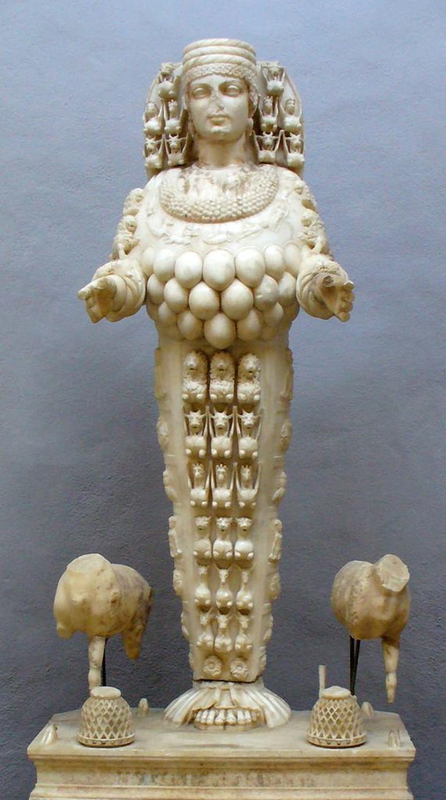 A statue of Artemis of Ephesus, via Warwick University