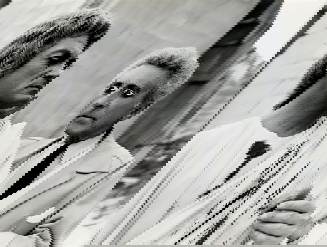 Jean Cocteau and Jean Marais