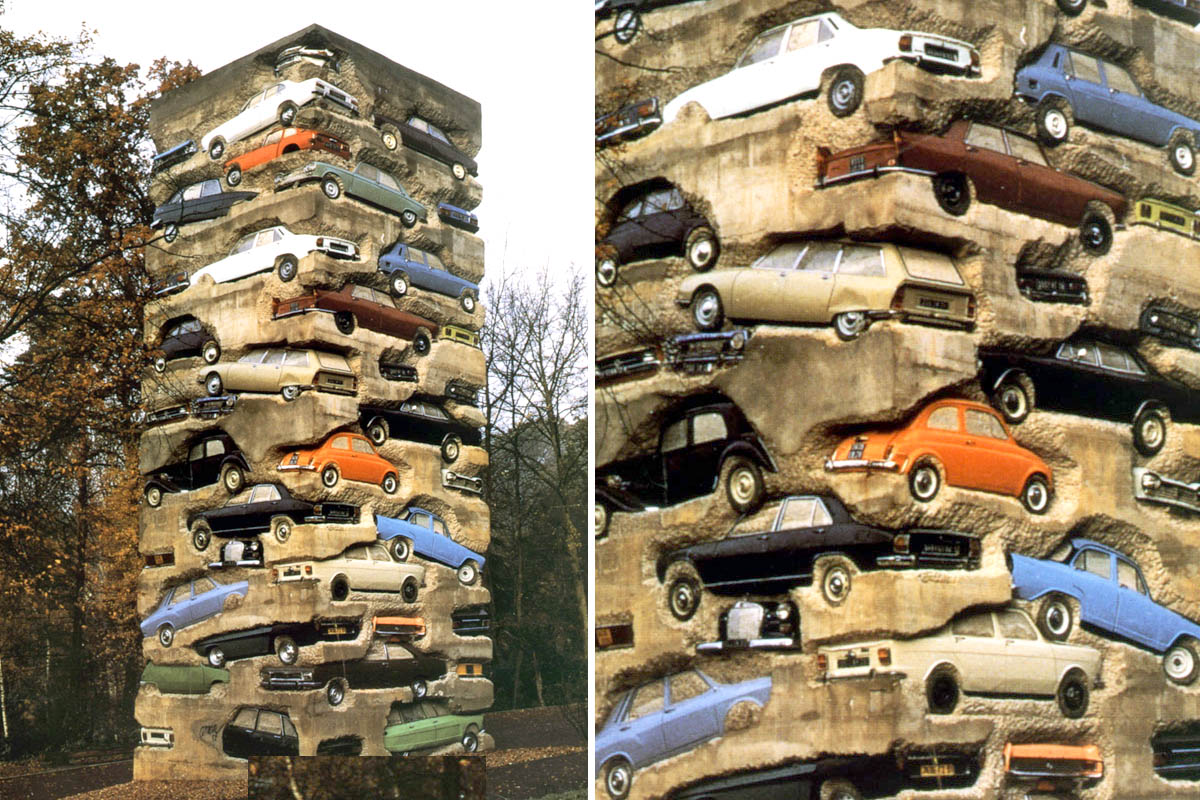Arman, Long Term Parking, 1982