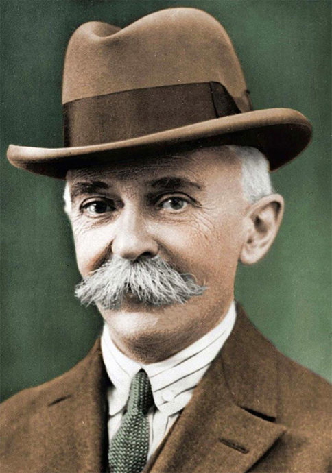 Portrait of Baron de Coubertin
