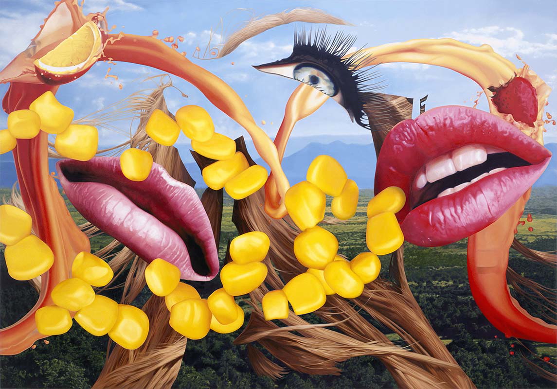 Jeff Koons, Lips, 2000, from the ‘Easyfun-Ethereal’ series