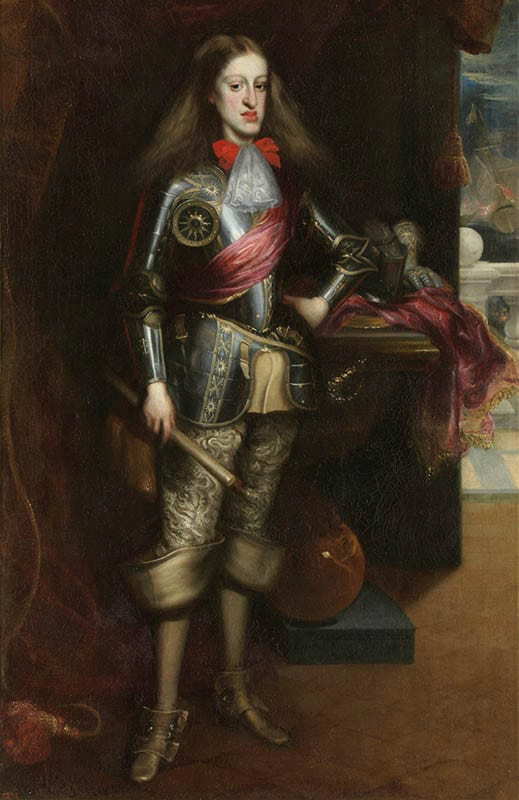 Charles II in Armor